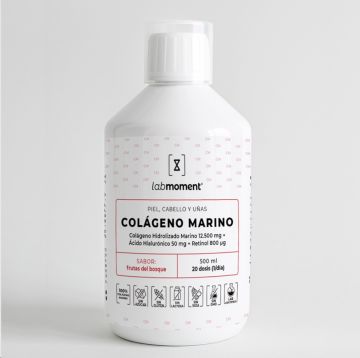 COLAGENO MARINO+RETINOL+ACIDO HIALURONICO SABOR  FRUTAS DEL BOSQUE 500ML