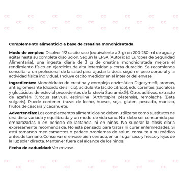 Creatina Monohidratada | Sabor Lollipop 300g