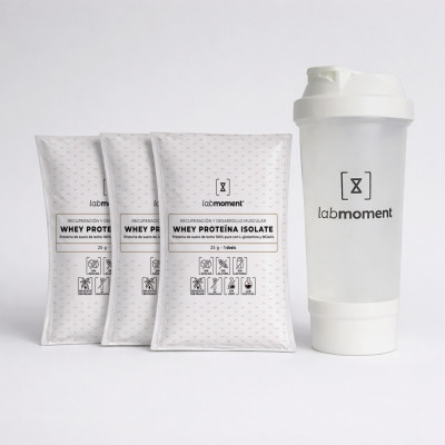 Pack Descubrimiento Proteína Whey Isolate + Shaker | LABMOMENT
