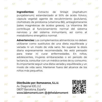 Shilajit | Aumenta tu rendimiento físico