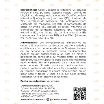 Multivitamínico con Coenzima Q10 – 120 cápsulas