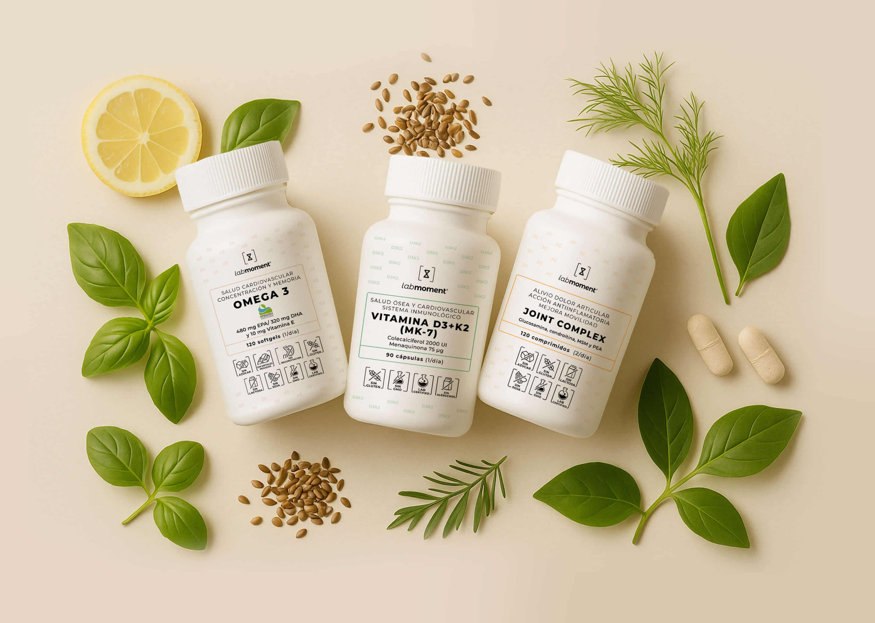 Suplementos naturales LabMoment